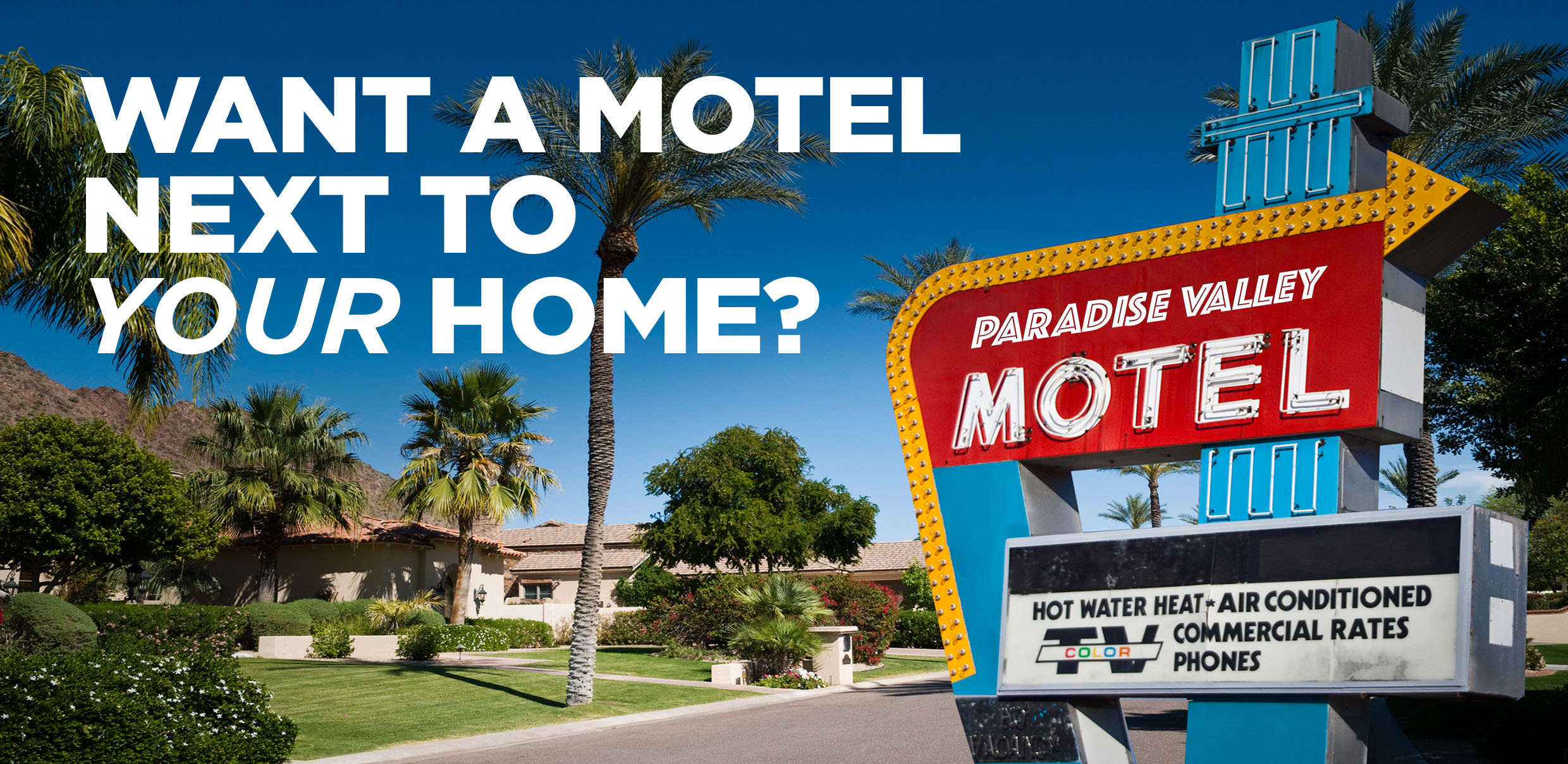 You are currently viewing Want a Motel Next to Your Home?
