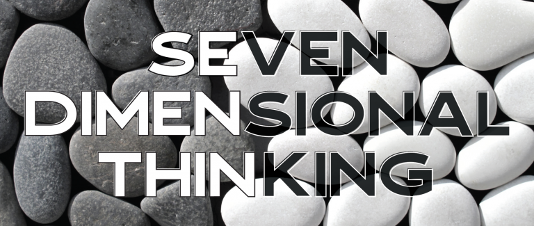 Read more about the article <strong>Seven Dimensional Thinking</strong>