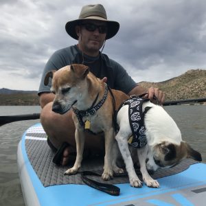 Mark Roger and Lyle at Apache Lake